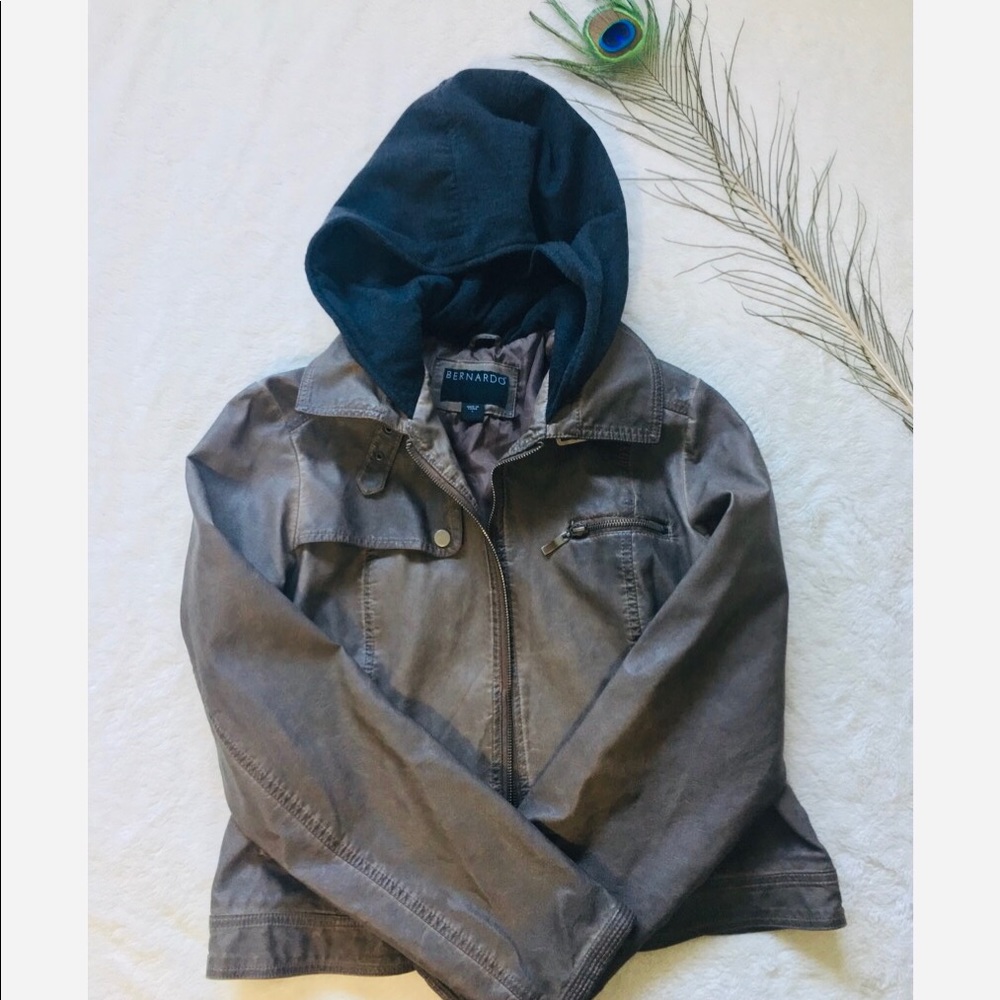 BERNARDO Leather Jacket